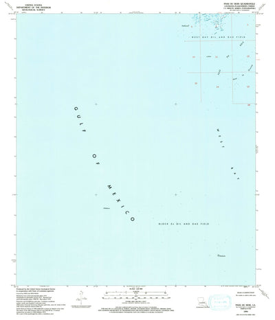 United States Geological Survey Pass Du Bois, LA (1993, 24000-Scale) digital map
