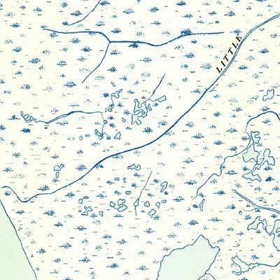 United States Geological Survey Pass Tante Phine, LA (1954, 31680-Scale) digital map