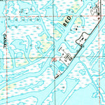 United States Geological Survey Pass Tante Phine, LA (1998, 24000-Scale) digital map
