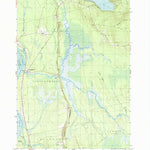 United States Geological Survey Passadumkeag, ME (1988, 24000-Scale) digital map