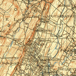 United States Geological Survey Passaic, NJ-NY (1900, 125000-Scale) digital map