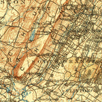 United States Geological Survey Passaic, NJ-NY (1905, 125000-Scale) digital map