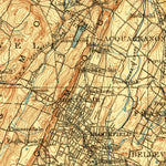 United States Geological Survey Passaic, NJ-NY (1905, 125000-Scale) digital map