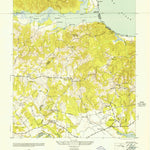 United States Geological Survey Passapatanzy, VA-MD (1952, 24000-Scale) digital map