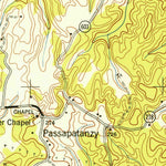 United States Geological Survey Passapatanzy, VA-MD (1952, 24000-Scale) digital map