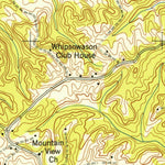 United States Geological Survey Passapatanzy, VA-MD (1952, 24000-Scale) digital map