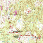 United States Geological Survey Passapatanzy, VA-MD (1966, 24000-Scale) digital map