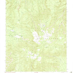 United States Geological Survey Pastora Peak, AZ (1982, 24000-Scale) digital map