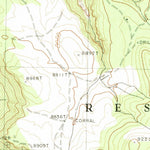 United States Geological Survey Pastora Peak, AZ (1982, 24000-Scale) digital map
