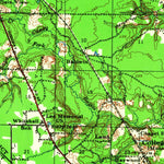 United States Geological Survey Pastoria, AR (1932, 62500-Scale) digital map