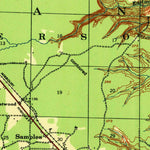 United States Geological Survey Pastoria, AR (1935, 62500-Scale) digital map