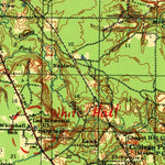 United States Geological Survey Pastoria, AR (1935, 62500-Scale) digital map
