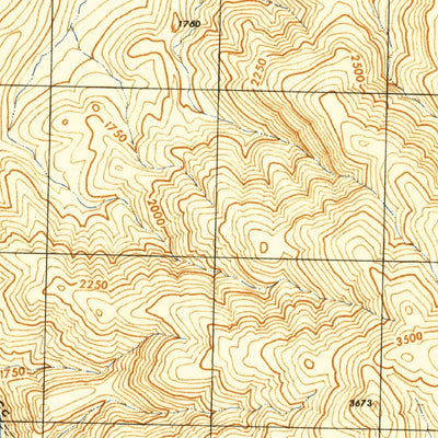 United States Geological Survey Pastoria Creek, CA (1945, 31680-Scale) digital map