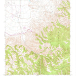 United States Geological Survey Pastoria Creek, CA (1958, 24000-Scale) digital map