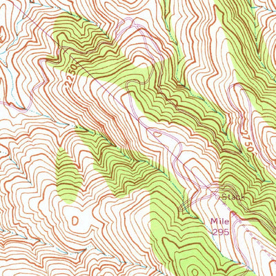 United States Geological Survey Pastoria Creek, CA (1958, 24000-Scale) digital map