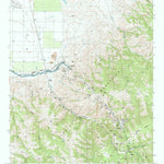 United States Geological Survey Pastoria Creek, CA (1991, 24000-Scale) digital map