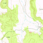 United States Geological Survey Pastura NE, NM (1978, 24000-Scale) digital map