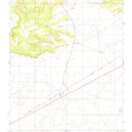 United States Geological Survey Pastura, NM (1978, 24000-Scale) digital map