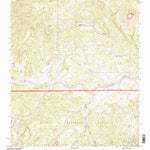 United States Geological Survey Pasture Canyon, NM (1995, 24000-Scale) digital map