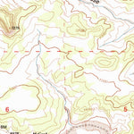United States Geological Survey Pasture Canyon, NM (1995, 24000-Scale) digital map