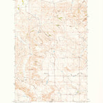 United States Geological Survey Pasture Creek, MT (1973, 24000-Scale) digital map