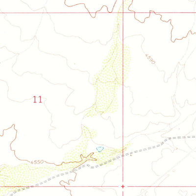United States Geological Survey Pat Hills North, AZ (1974, 24000-Scale) digital map