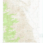 United States Geological Survey Pat Keyes Canyon, CA (1987, 24000-Scale) digital map
