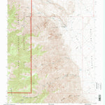 United States Geological Survey Pat Keyes Canyon, CA (1994, 24000-Scale) digital map