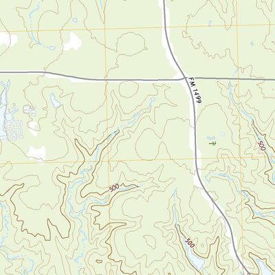 United States Geological Survey Pat Mayse Lake West, TX (2022, 24000-Scale) digital map