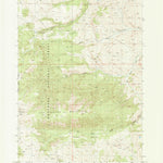 United States Geological Survey Pat O' Hara Mountain, WY (1987, 24000-Scale) digital map