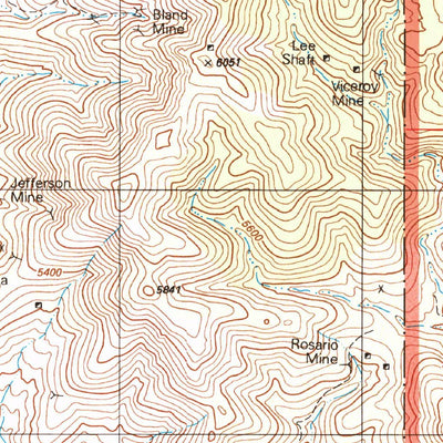 United States Geological Survey Patagonia, AZ (1996, 24000-Scale) digital map