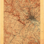 United States Geological Survey Patapsco, MD (1908, 125000-Scale) digital map