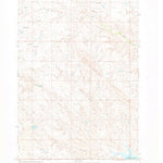United States Geological Survey Patch Skin Buttes, SD (1970, 24000-Scale) digital map