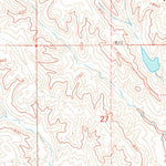 United States Geological Survey Patch Skin Buttes, SD (1970, 24000-Scale) digital map