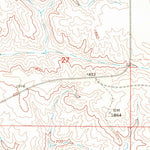 United States Geological Survey Patch Skin Buttes SW, SD (1969, 24000-Scale) digital map