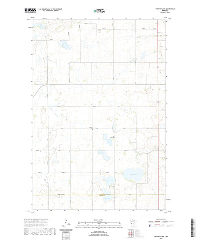 United States Geological Survey Patchen Lake, MN (2022, 24000-Scale) digital map
