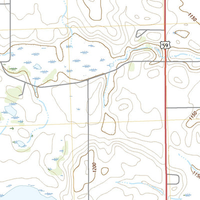 United States Geological Survey Patchen Lake, MN (2022, 24000-Scale) digital map