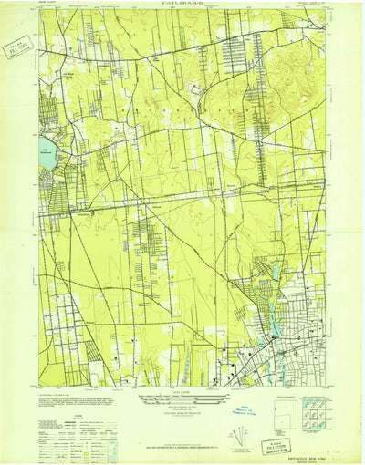 United States Geological Survey Patchogue, NY (1947, 24000-Scale) digital map