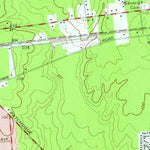 United States Geological Survey Patchogue, NY (1967, 24000-Scale) digital map