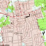 United States Geological Survey Patchogue, NY (1967, 24000-Scale) digital map