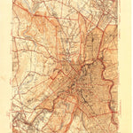 United States Geological Survey Paterson, NJ (1944, 31680-Scale) digital map