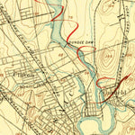 United States Geological Survey Paterson, NJ-NY (1888, 62500-Scale) digital map
