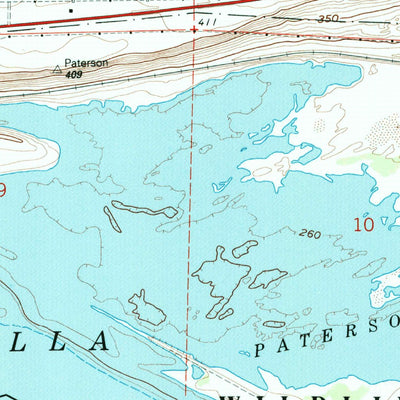 United States Geological Survey Paterson, WA-OR (1993, 24000-Scale) digital map