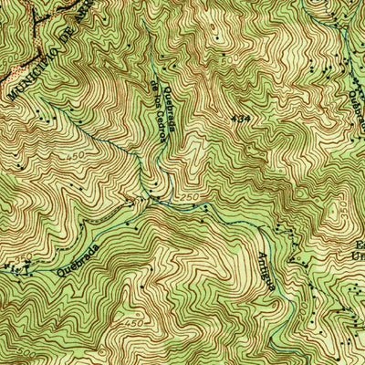United States Geological Survey Patillas, PR (1946, 30000-Scale) digital map