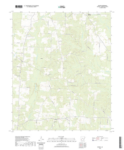 United States Geological Survey Patmos, AR (2020, 24000-Scale) digital map