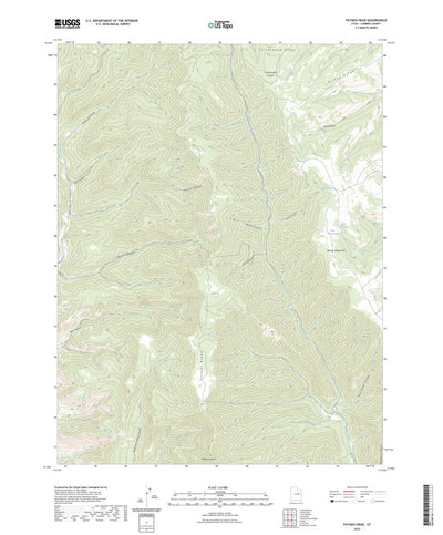 United States Geological Survey Patmos Head, UT (2023, 24000-Scale) digital map