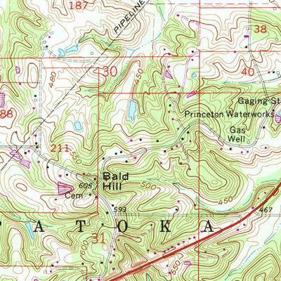 United States Geological Survey Patoka, IN (1959, 24000-Scale) digital map