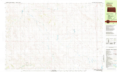 United States Geological Survey Patricia, SD (1981, 25000-Scale) digital map