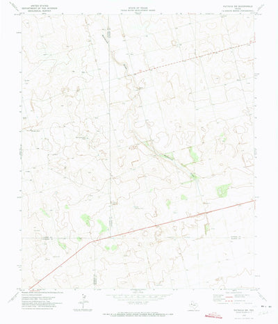 United States Geological Survey Patricia SW, TX (1970, 24000-Scale) digital map