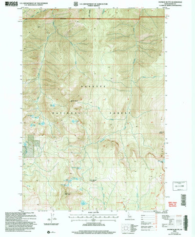 United States Geological Survey Patrick Butte, ID (2004, 24000-Scale) digital map